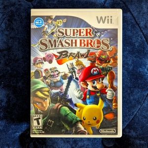 Nintendo Wii: Super Smash Bros. Brawl Video Game - Used